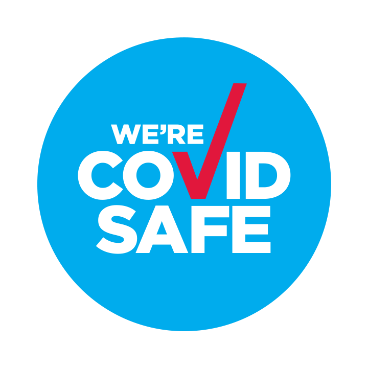 COVID safe badge